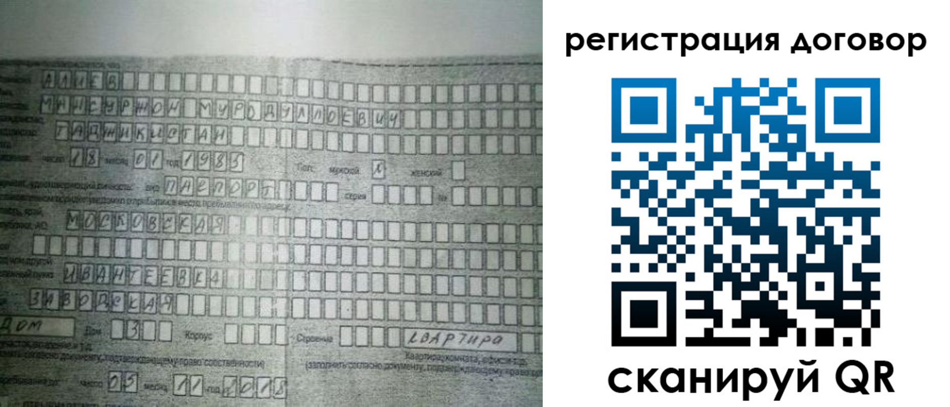 прописка от собственника в Алагире